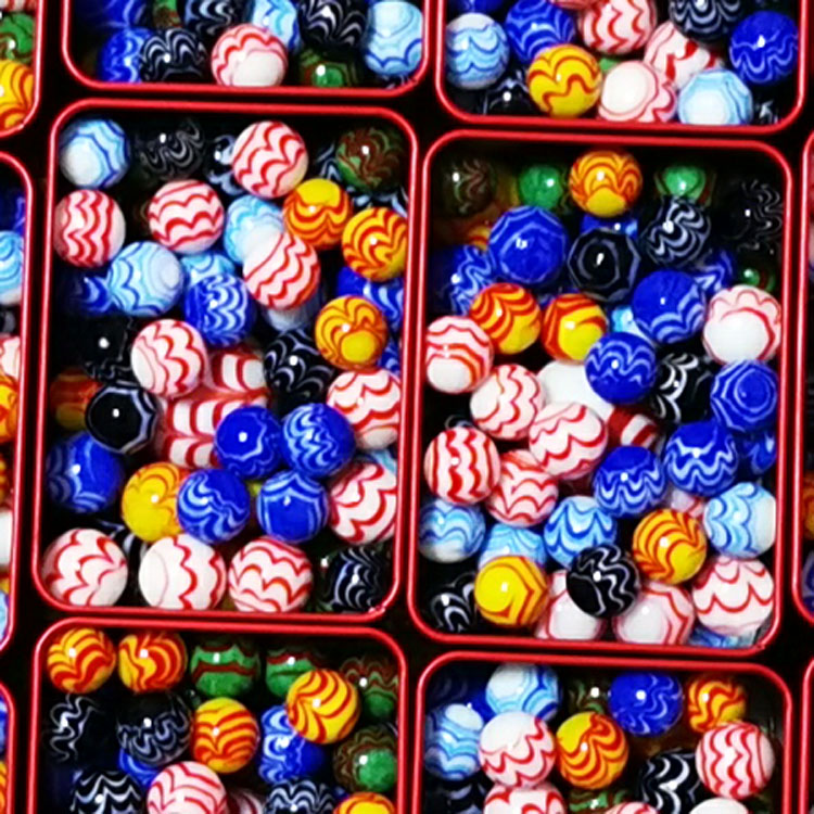 Glass Marbles & Pebbles